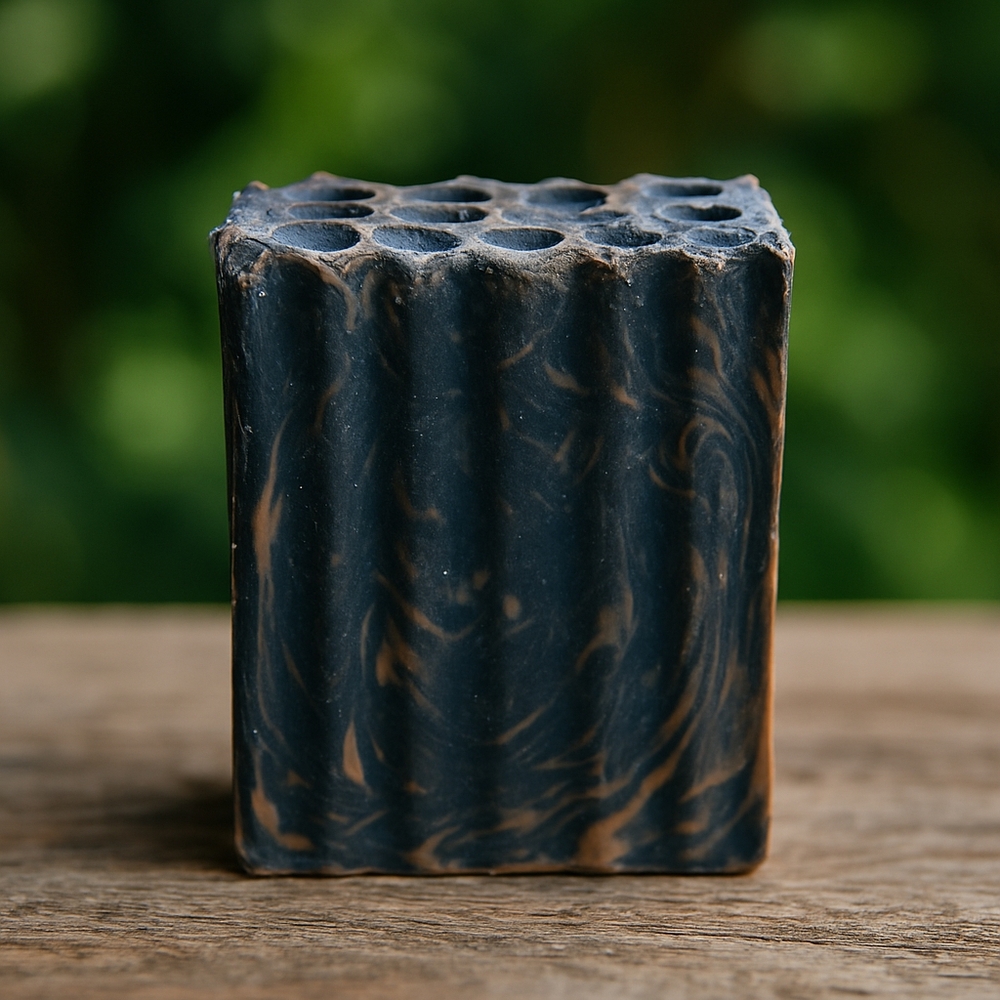 Natural Artisan Hand Soap - Black and Brown
